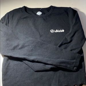 Long sleeves black dickies shirt